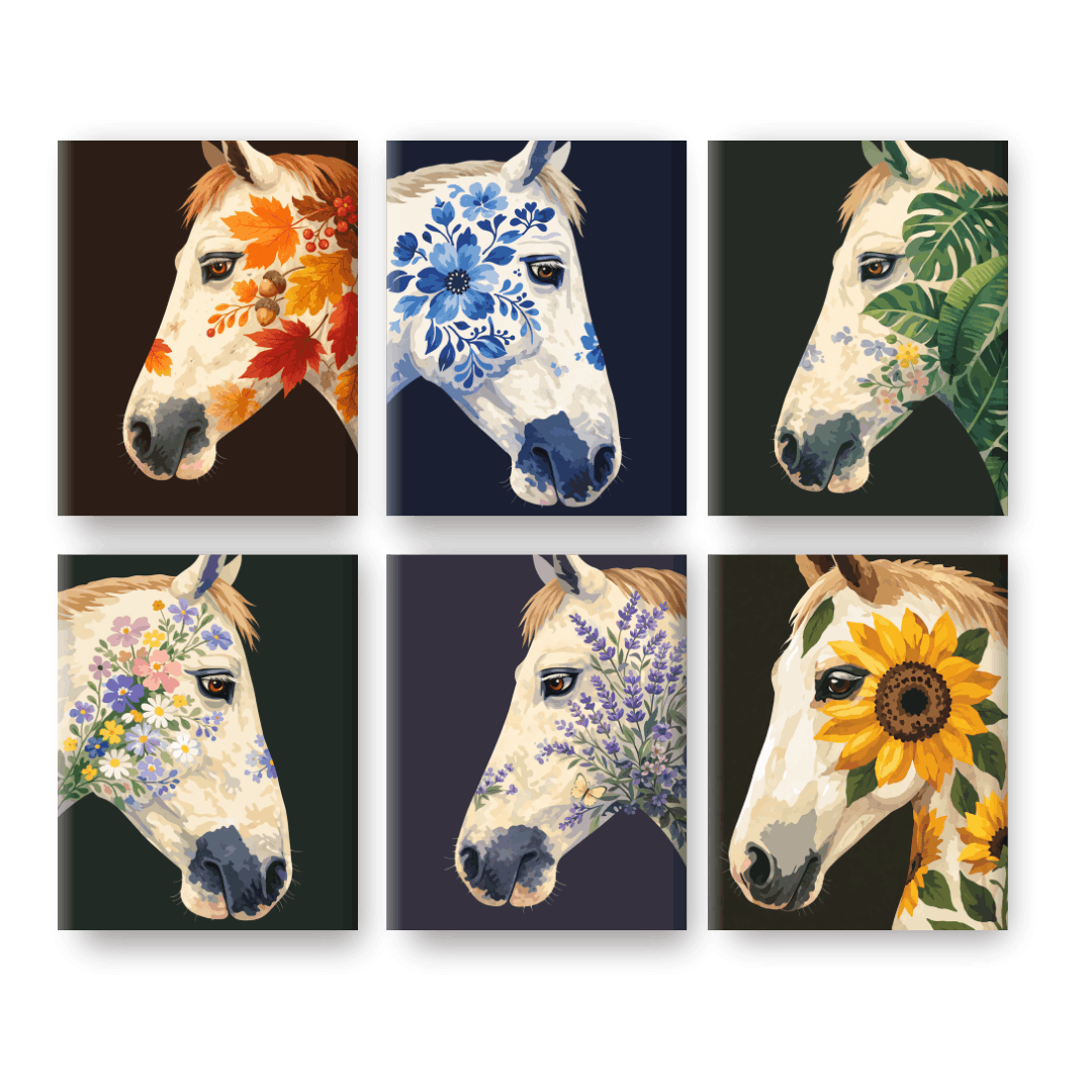 Blumenpferde