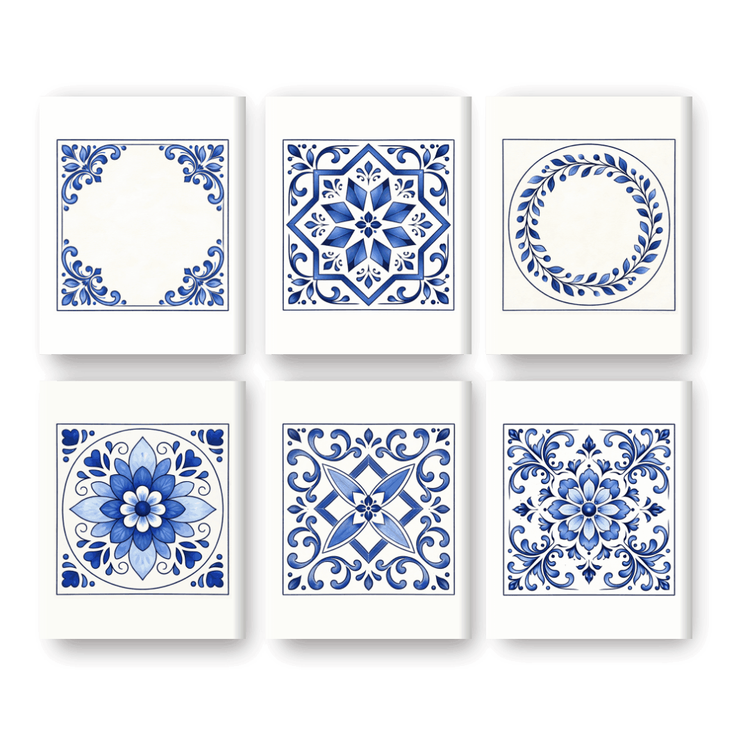 Delft Blaue Fliesen