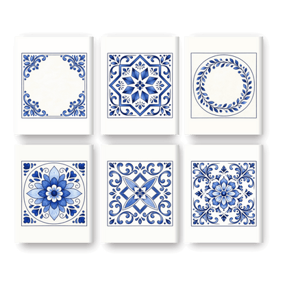Delft Blaue Fliesen