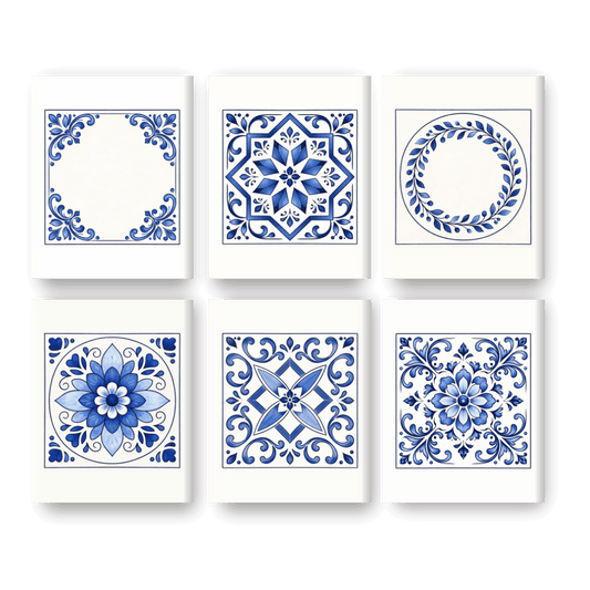 Delft Blaue Fliesen