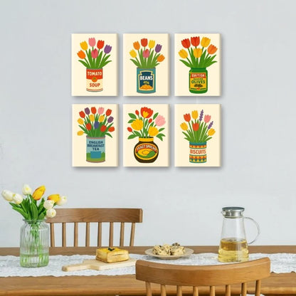 Tulpen in Dosen