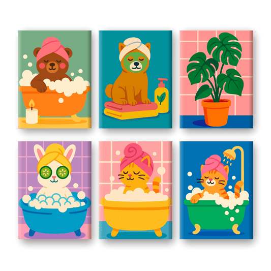 Badezimmer Tiere