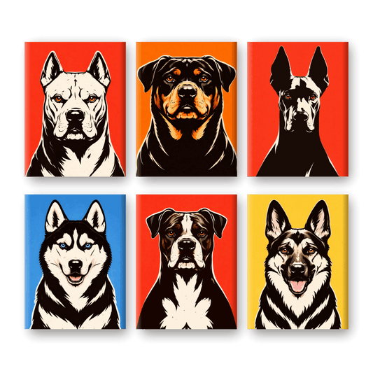 Pop Art Hunde
