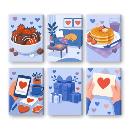 Blauer Valentinstag