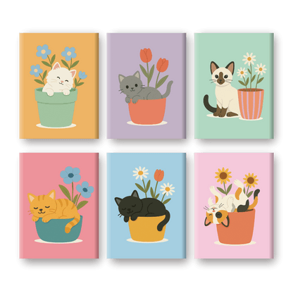 Katzen & Blumen