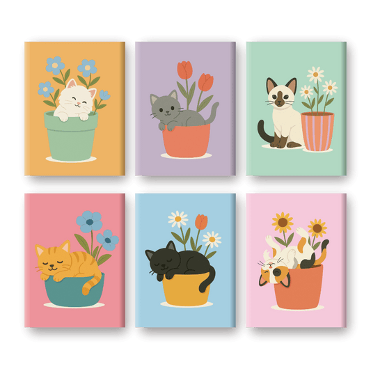 Katzen & Blumen