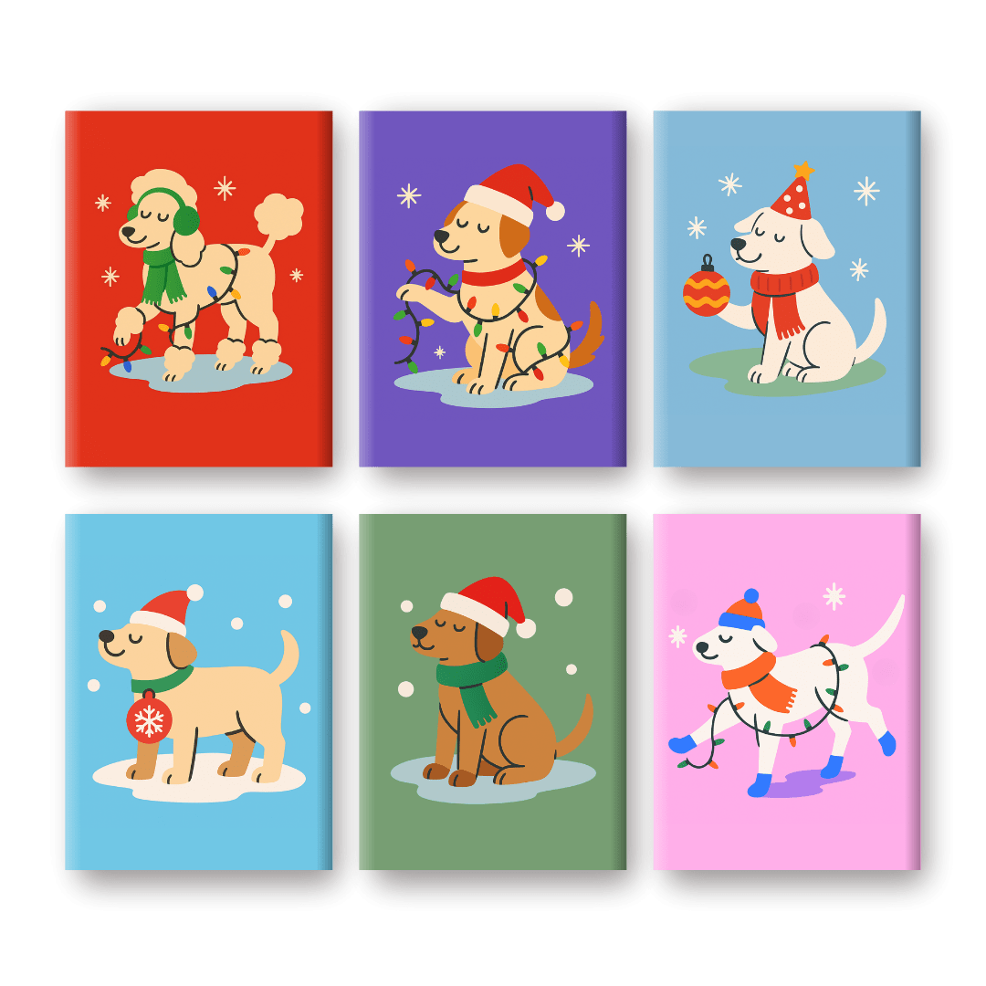 Weihnachts Hunde