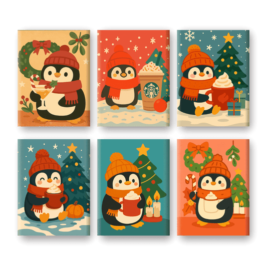 Weihnachts-Pinguin