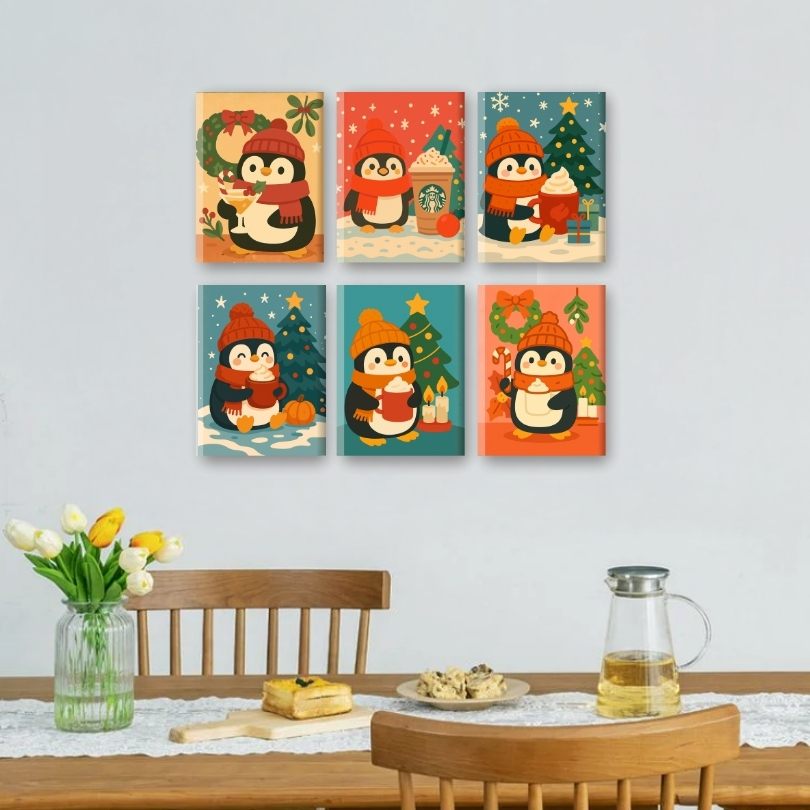Weihnachts-Pinguin