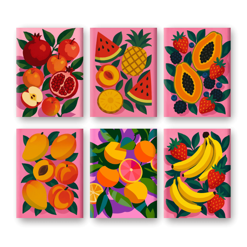 Buntes Früchte