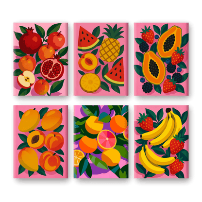 Buntes Früchte