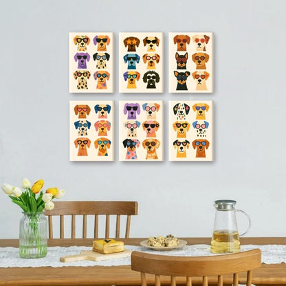 Coole Bunte Hunde