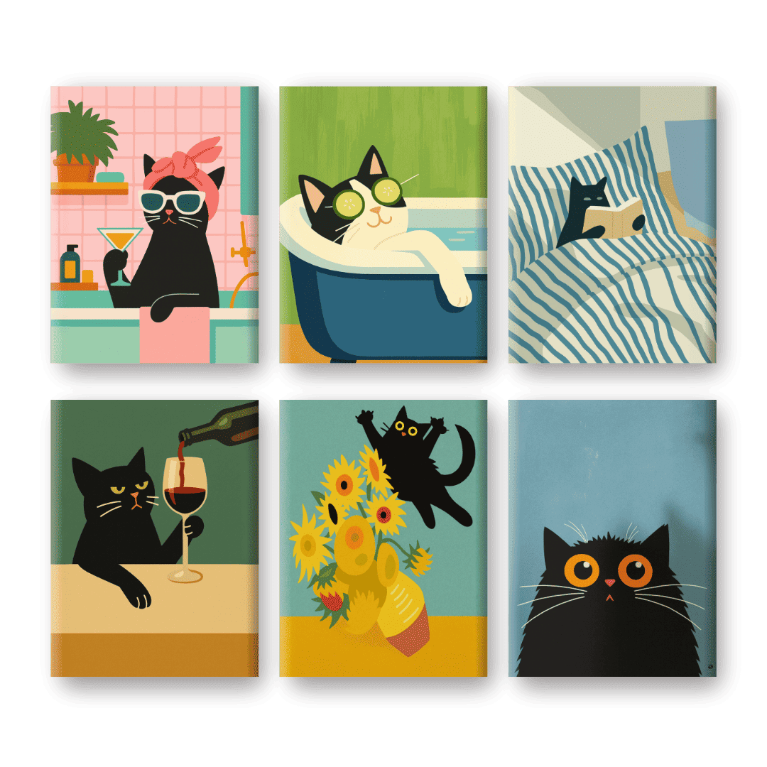 Verrückte Katzen