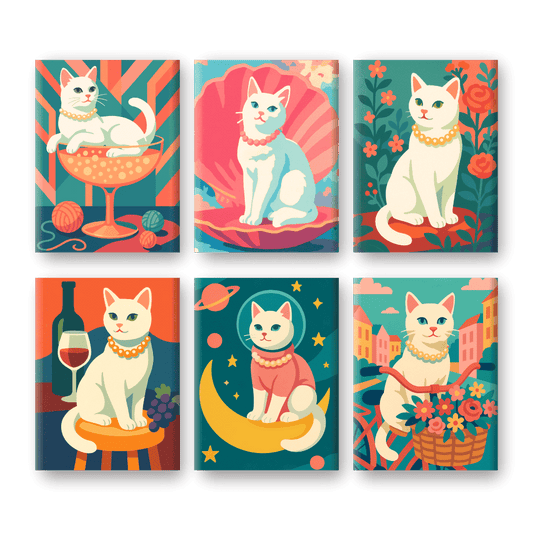 Elegantes Katzen