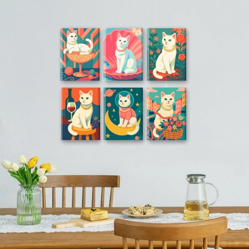 Elegantes Katzen