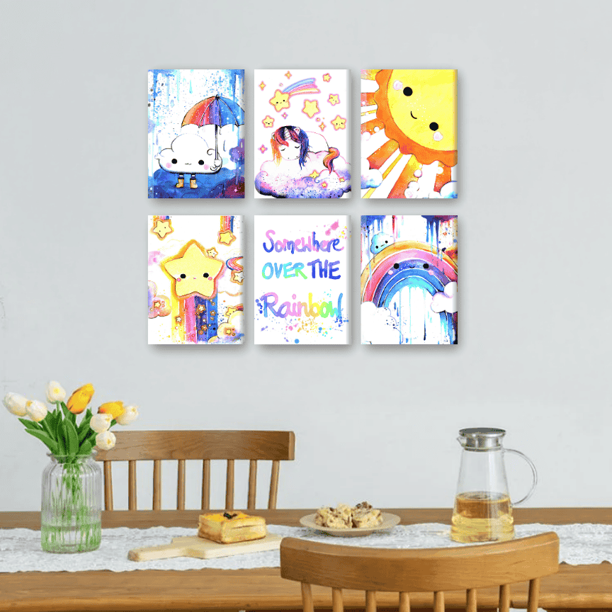 Kawaii Rainbow Set - by Tiny Tami
