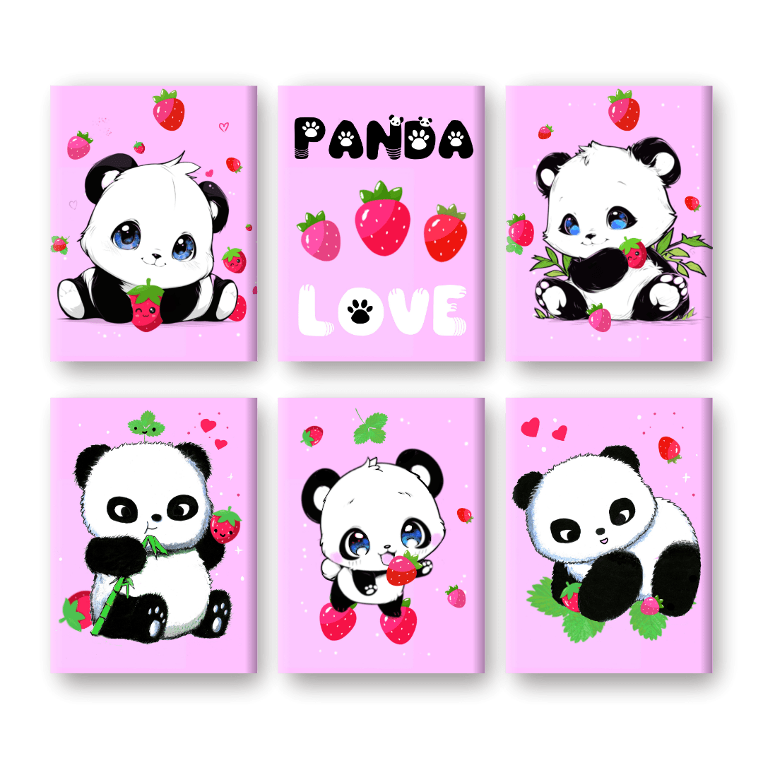 Panda Berries Set - by Tiny Tami