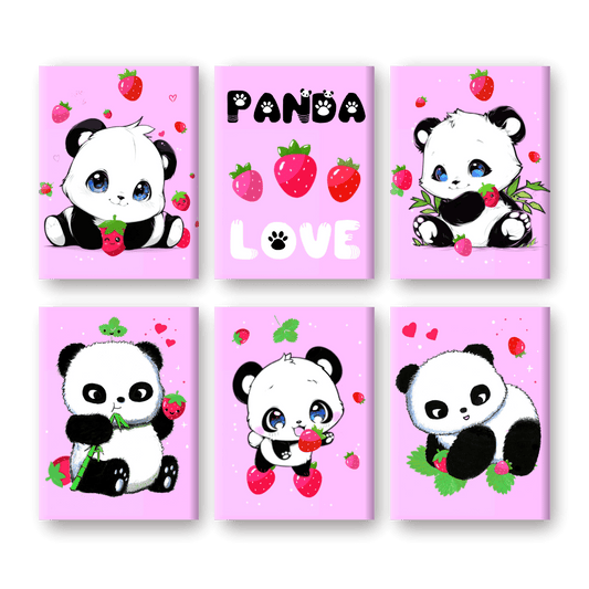 Panda Berries Set - by Tiny Tami