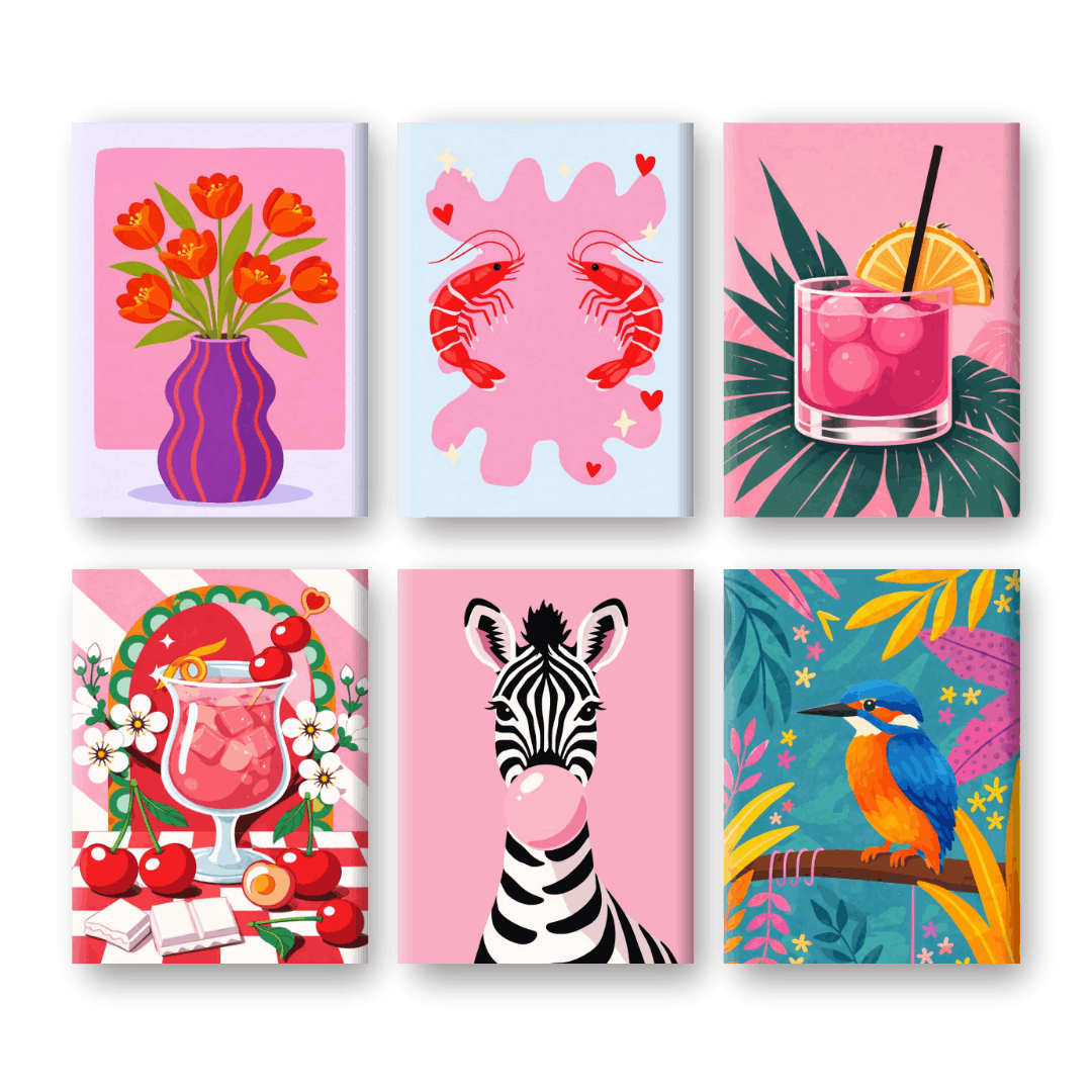Pastell-Pop-Art