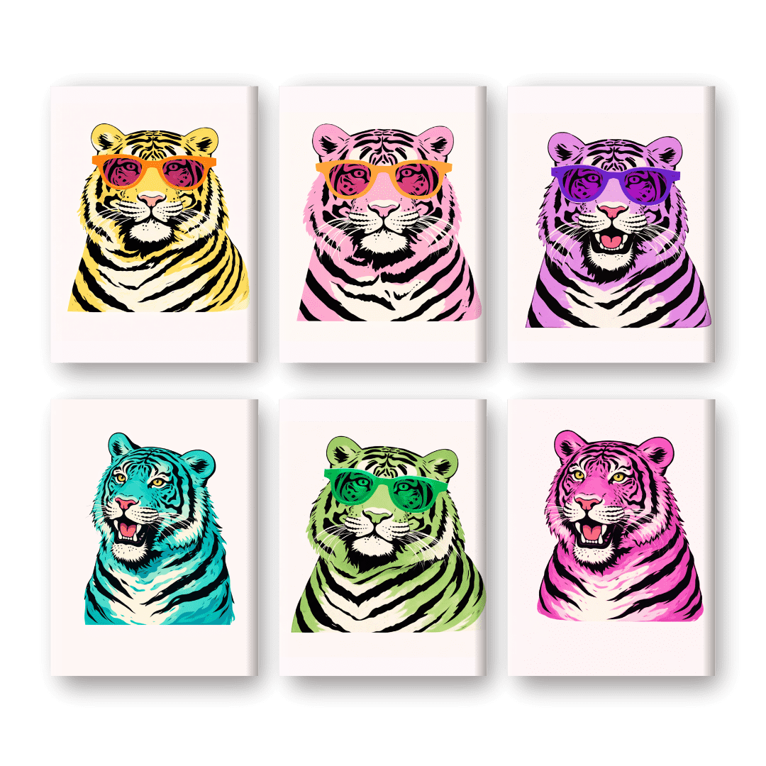 Pop Art Tiger