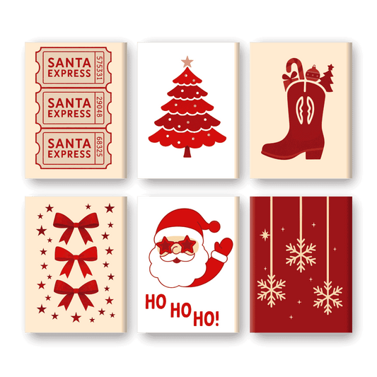 Rotes Weihnachts