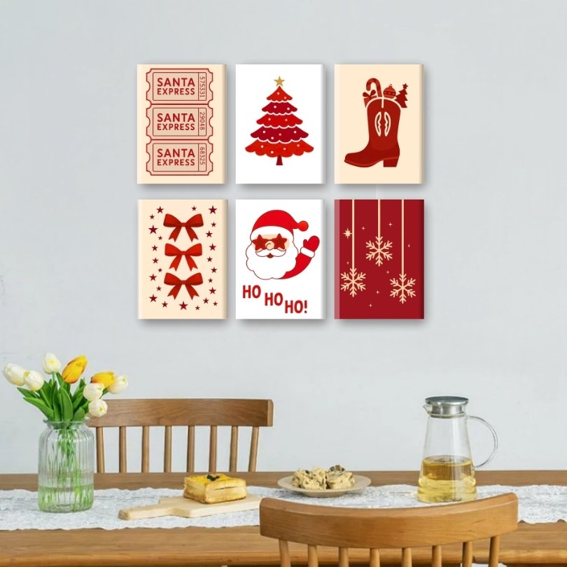 Rotes Weihnachts