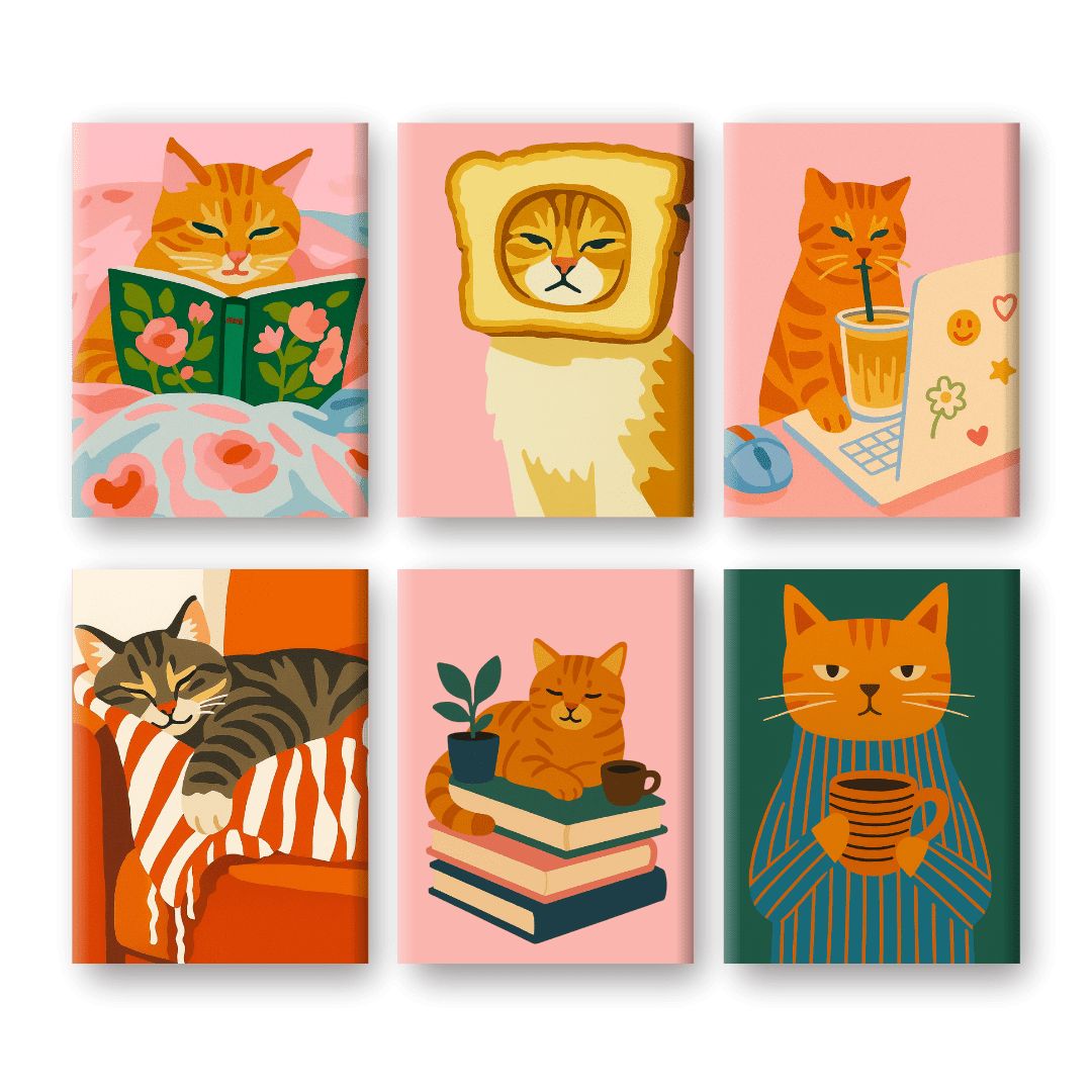 Müde Katzen