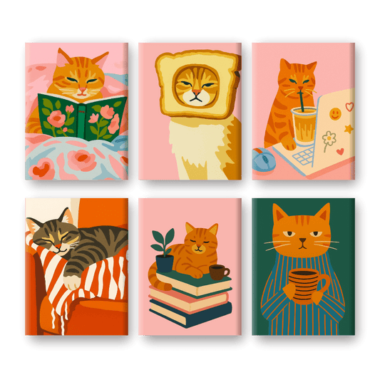 Müde Katzen