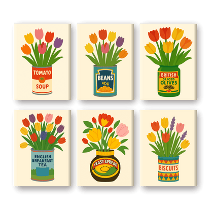 Tulpen in Dosen