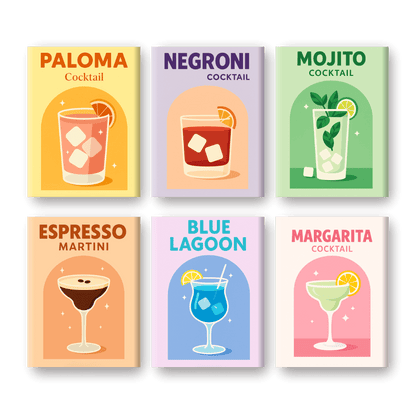 Lebhafte Cocktails