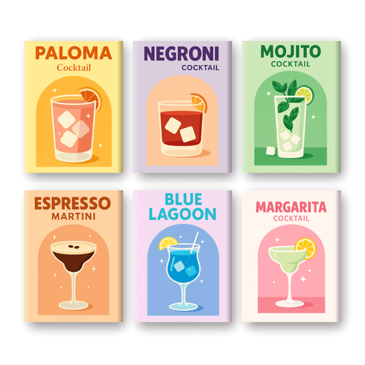 Lebhafte Cocktails