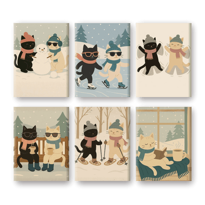 Winterkatzen