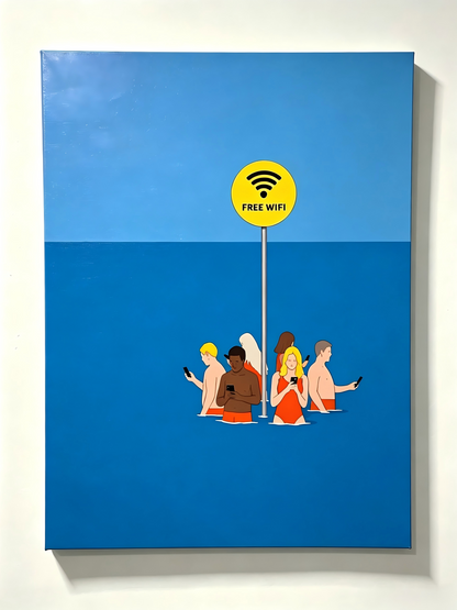 Offline am Meer- Malen nach Zahlen