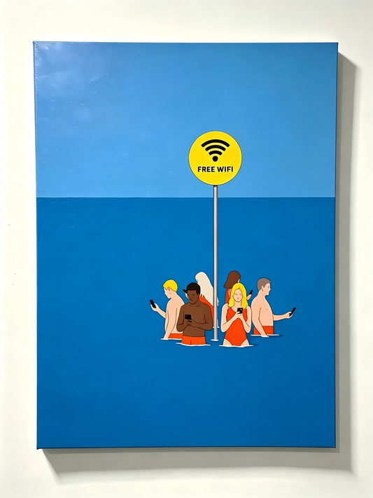 Offline am Meer- Malen nach Zahlen