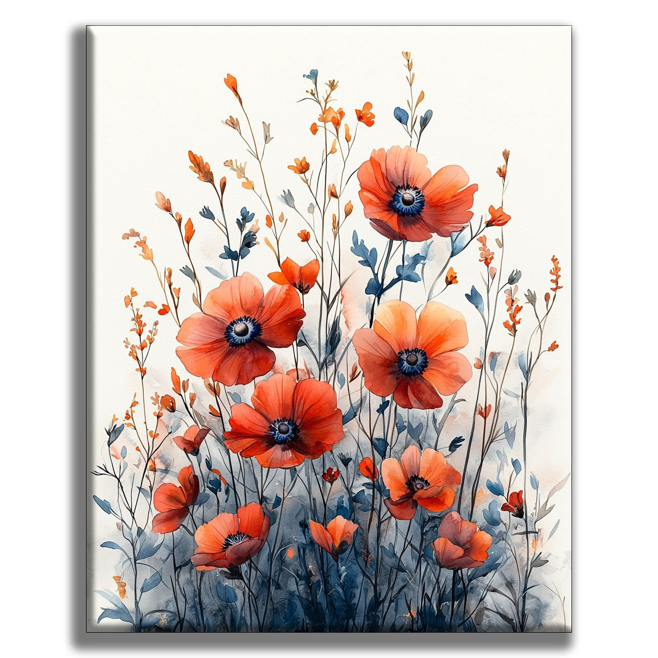 BlumengrÃ¼Ãe - Malen nach Zahlen