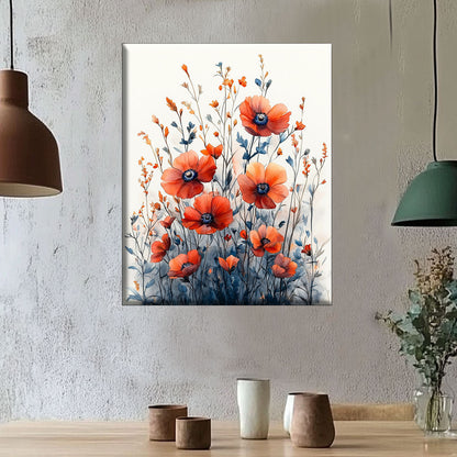 BlumengrÃ¼Ãe - Malen nach Zahlen