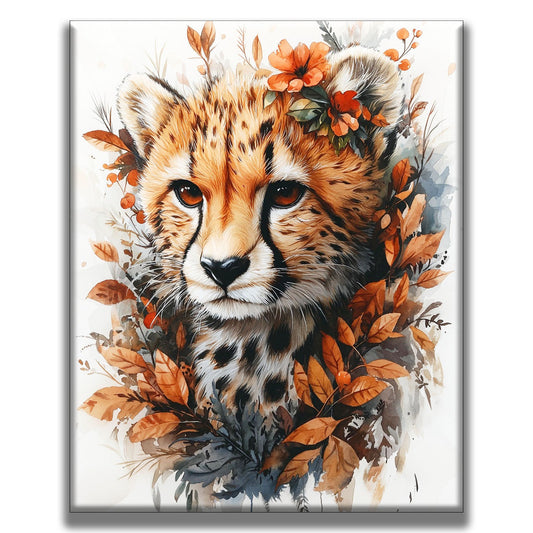 BlÃ¼ten und Wildheit - Malen nach Zahlen