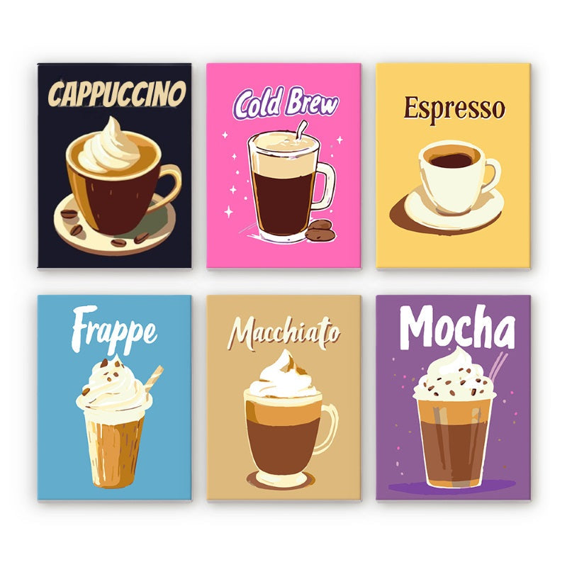 Buntes Kaffee