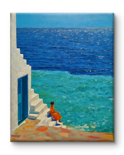 Das Flüstern zwischen Mädchen und Meer