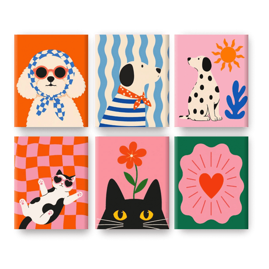 Pop-Art Haustiere