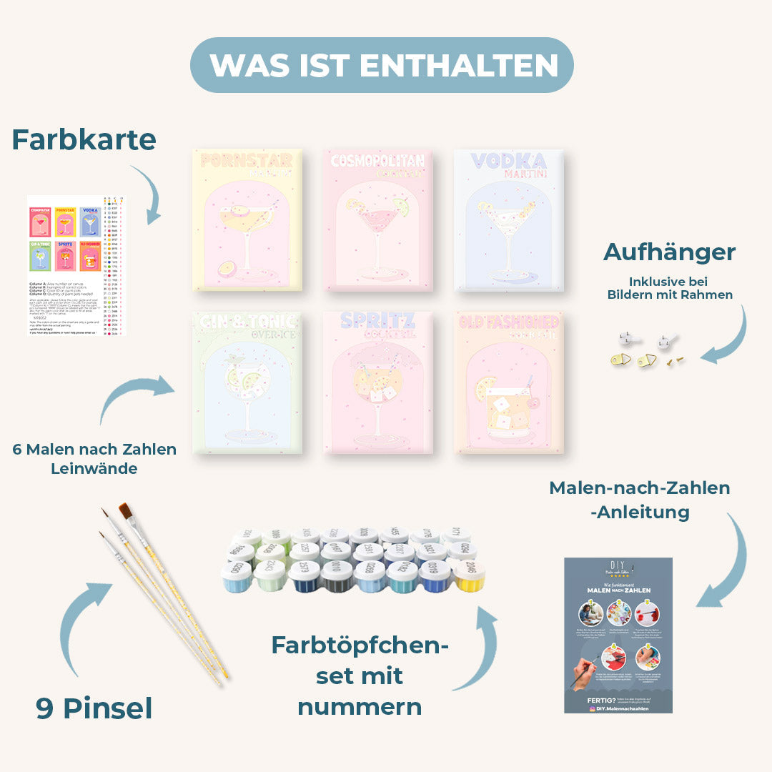 Buntes Cocktail
