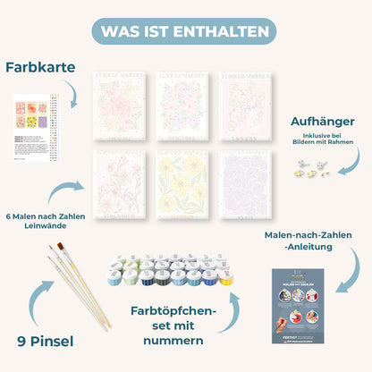Wunderschönes Blumenmarkt