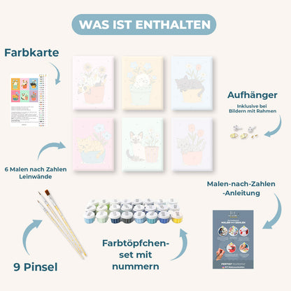 Katzen & Blumen