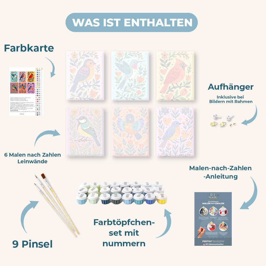 Bunte-Vögel