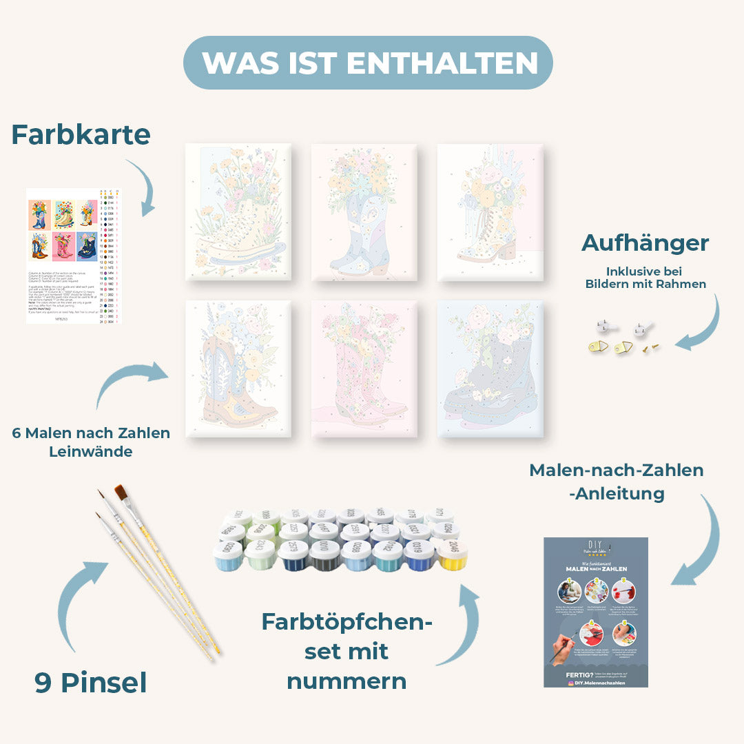 Blumenstiefel