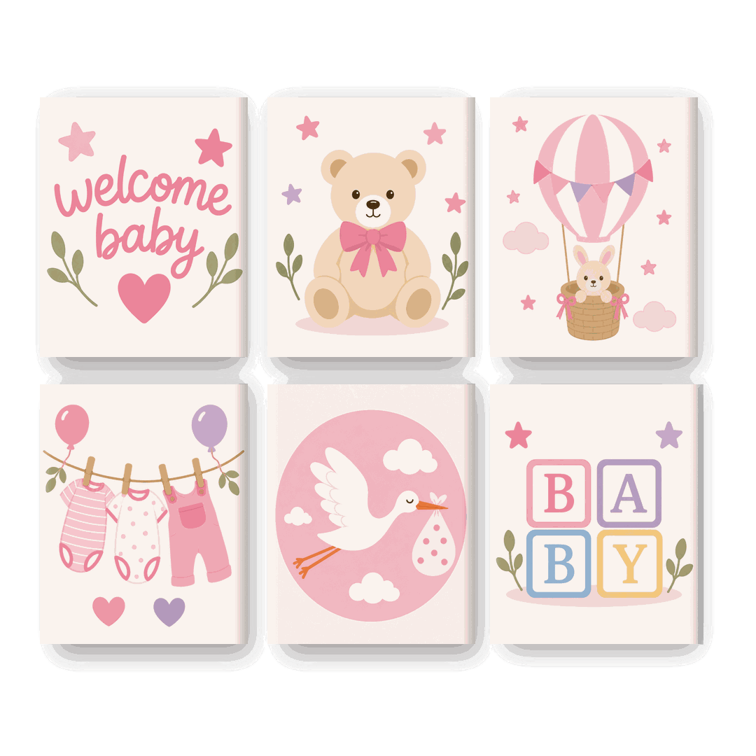 Willkommen Baby Mädchen