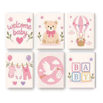 Willkommen Baby Mädchen