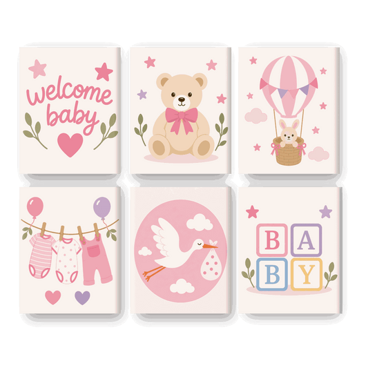 Willkommen Baby Mädchen
