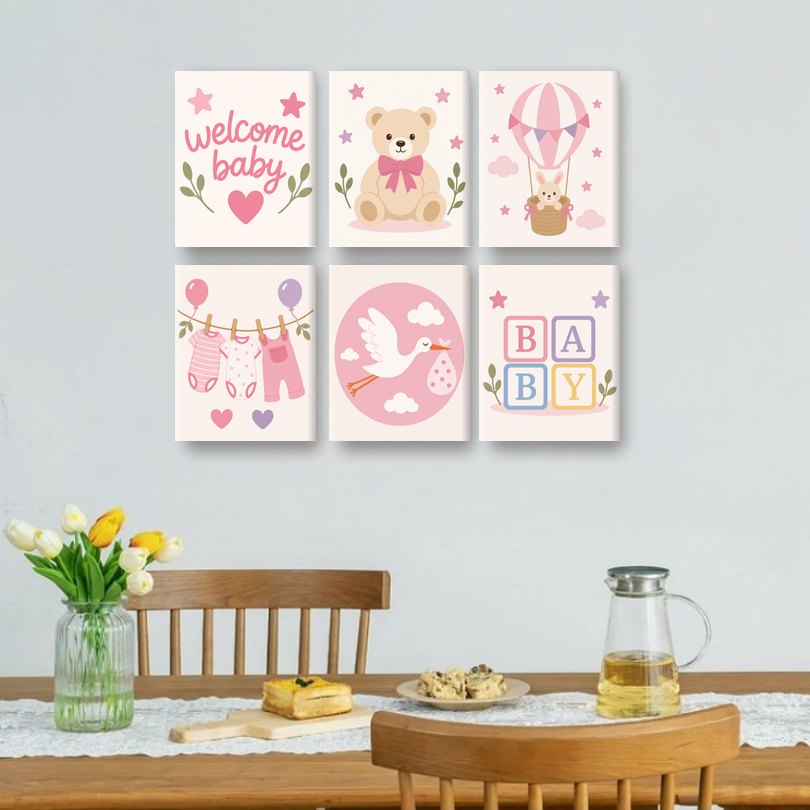 Willkommen Baby Mädchen