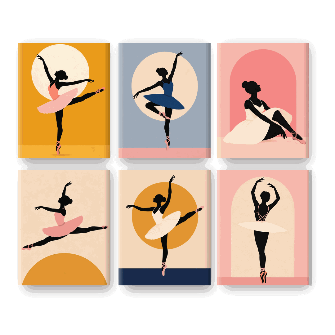 Ballett-Silhouette